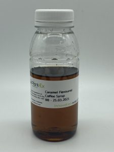 Caramel flavoured brown drink