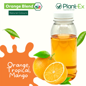 orange blend drink for orange, tropical and mango