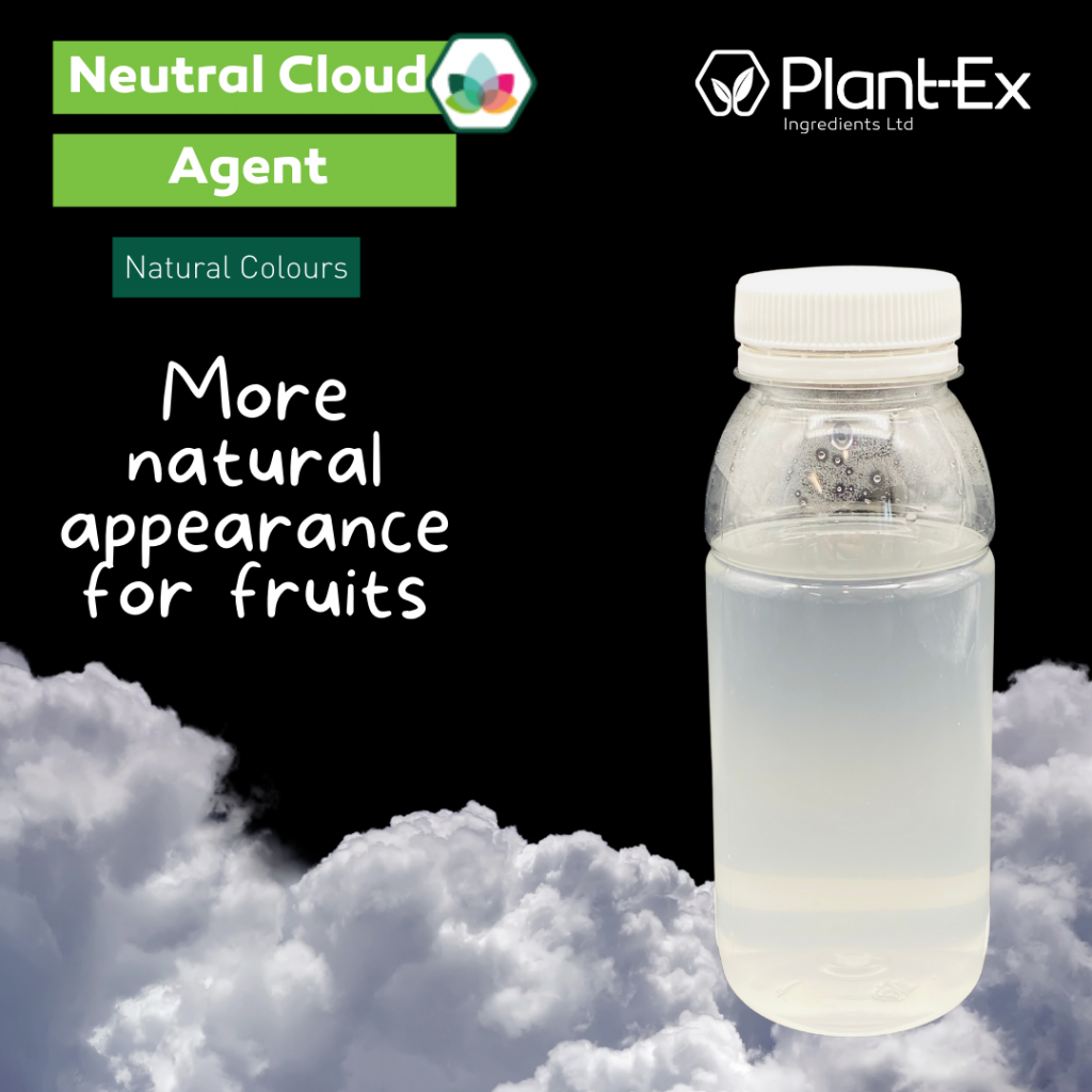 neutral cloud agent in drink to make natural