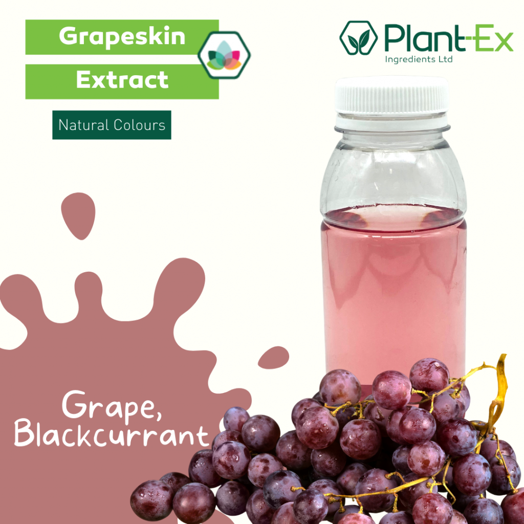 pink purple grapeskin extract drink in grape and blackcurrant drink