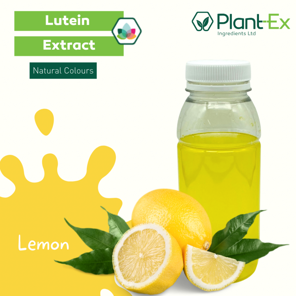 lutein extract in lemon drink