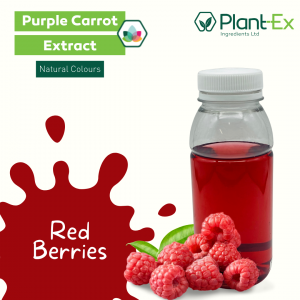 purple carrot extract natural colour to give red colour berries