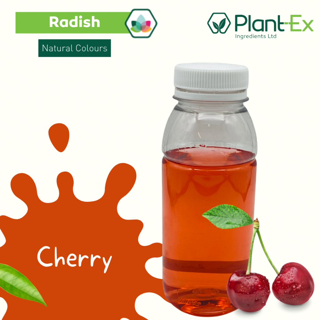 radish orange red drink for cherry