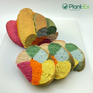 rainbow bread food colour
