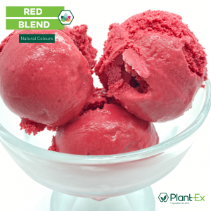 Red Blend red, pink ice cream food colour