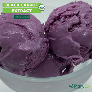 black carrot purple ice cream colour