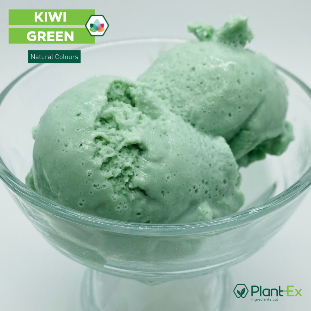 Kiwi green ice cream food colour