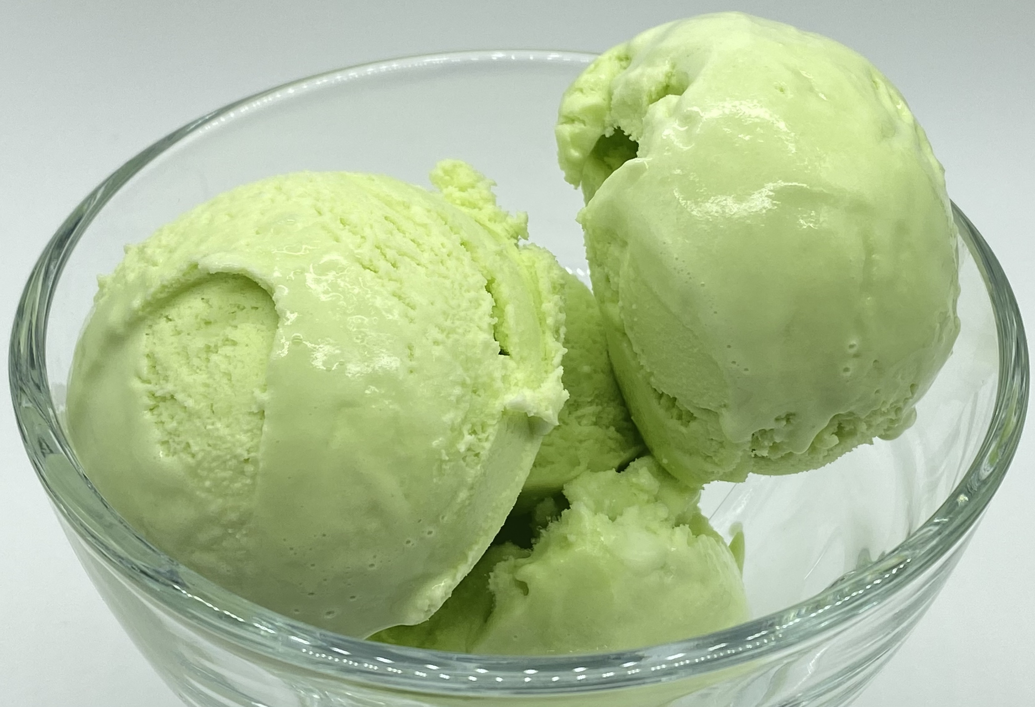 Green blend ice cream
