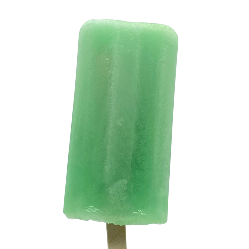 kiwi green ice lolly