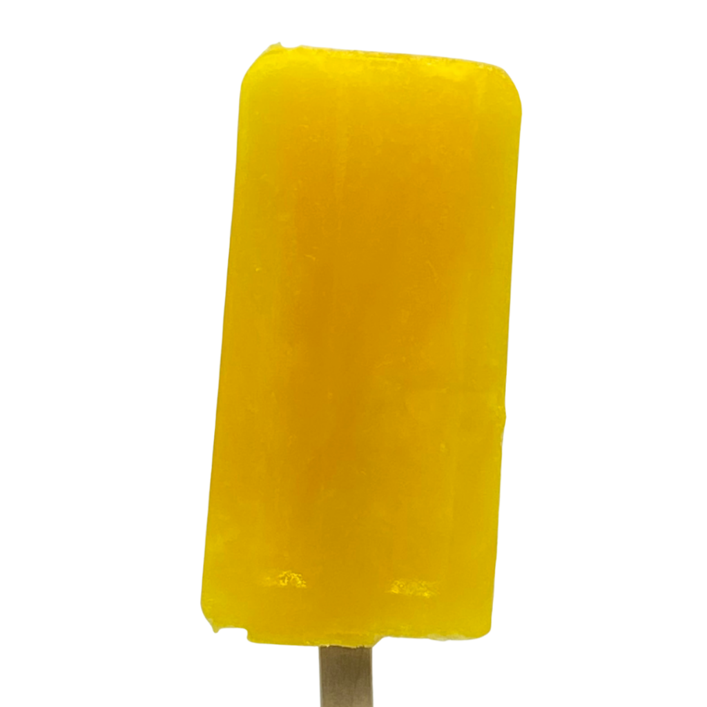 beta carotene yellow ice lolly