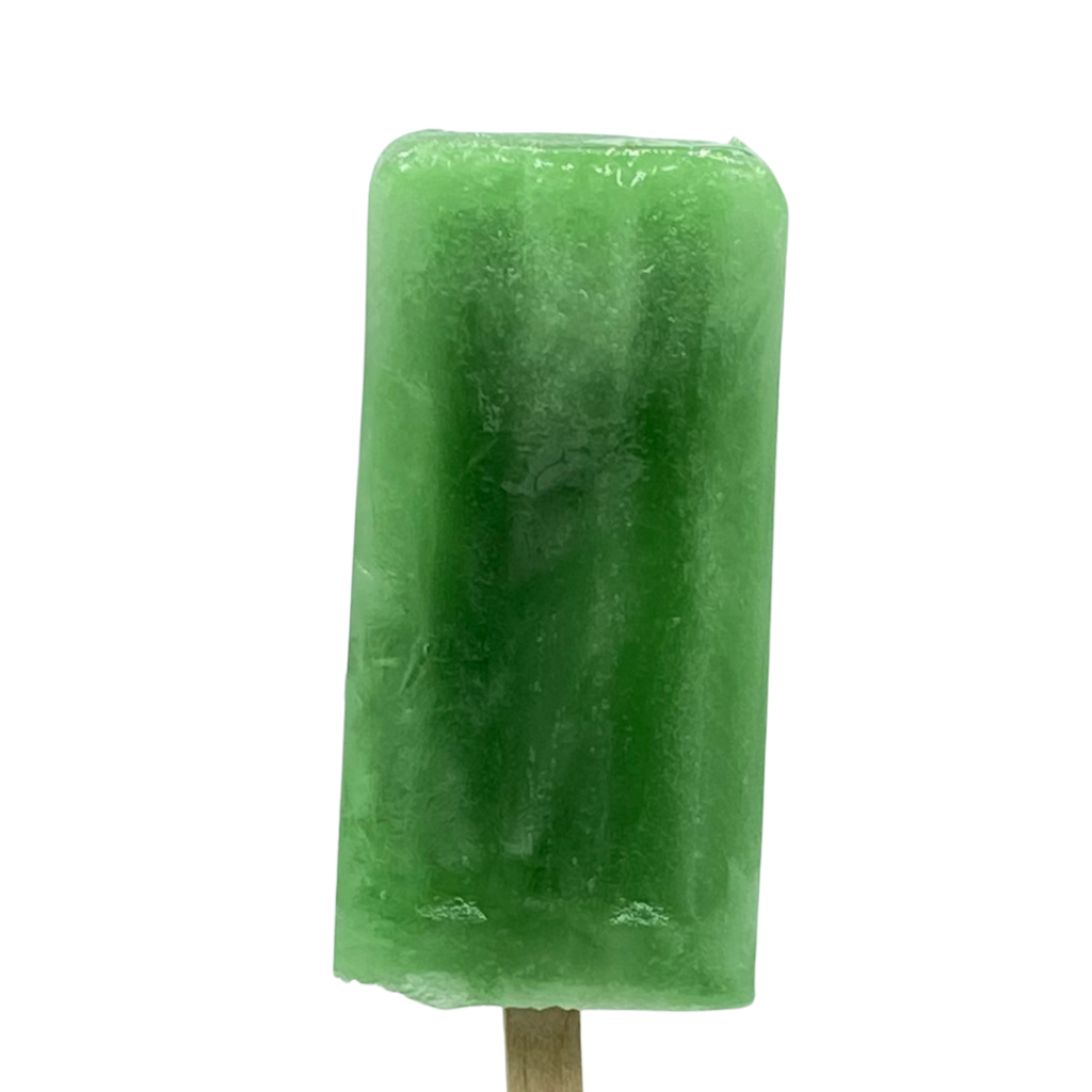 lime green ice lolly