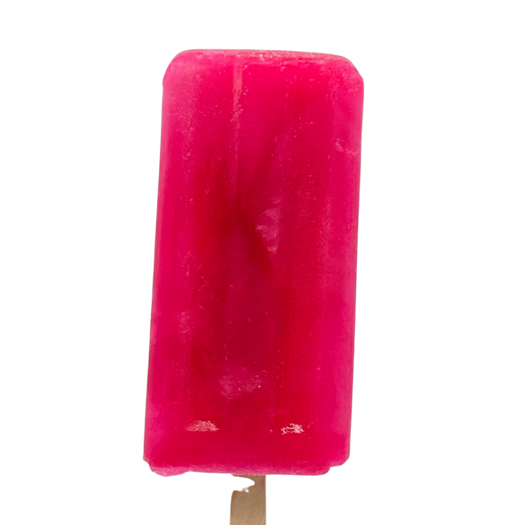 purple sweet potato red ice lolly