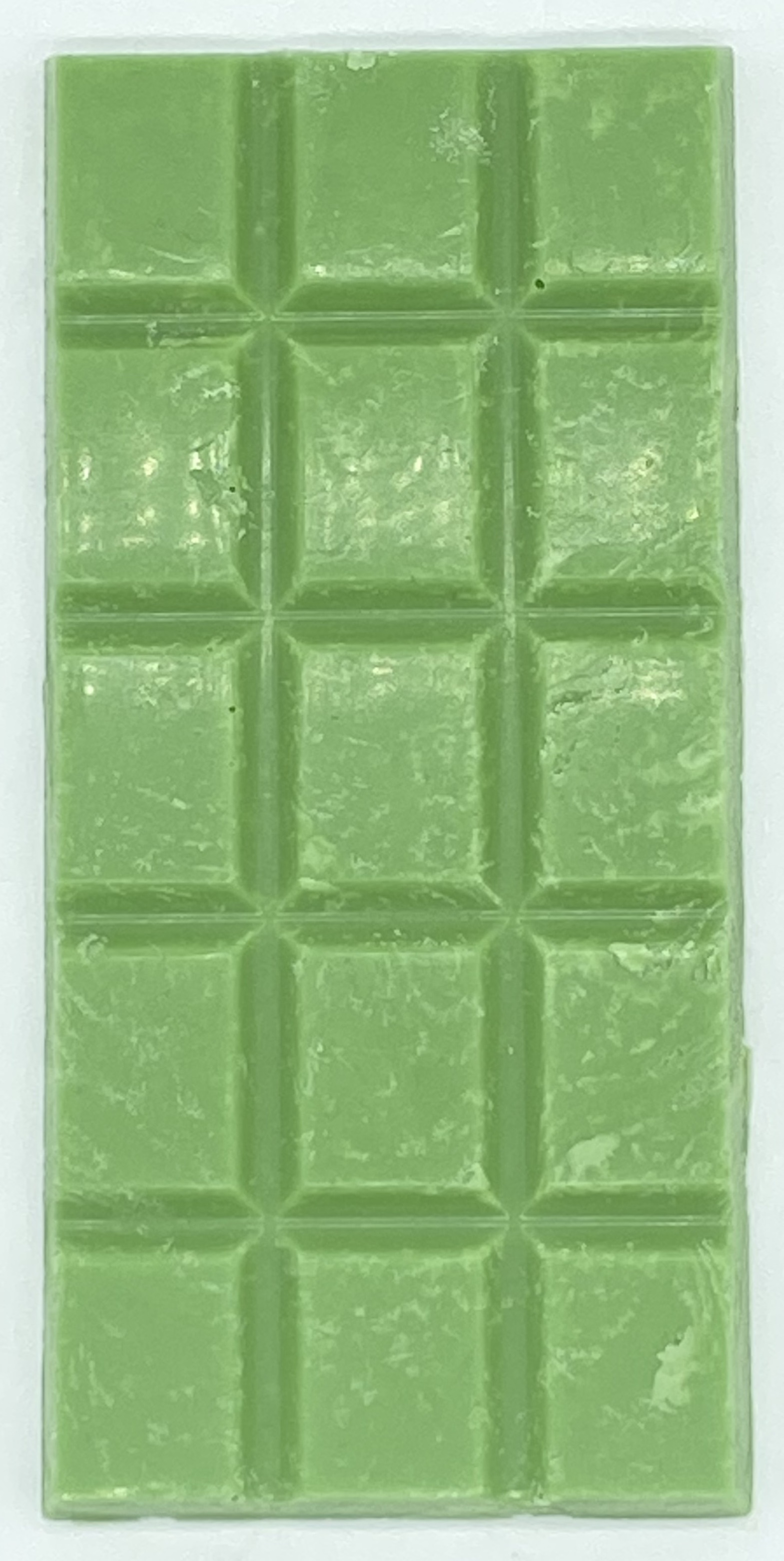copper chlorophyll green chocolate bar