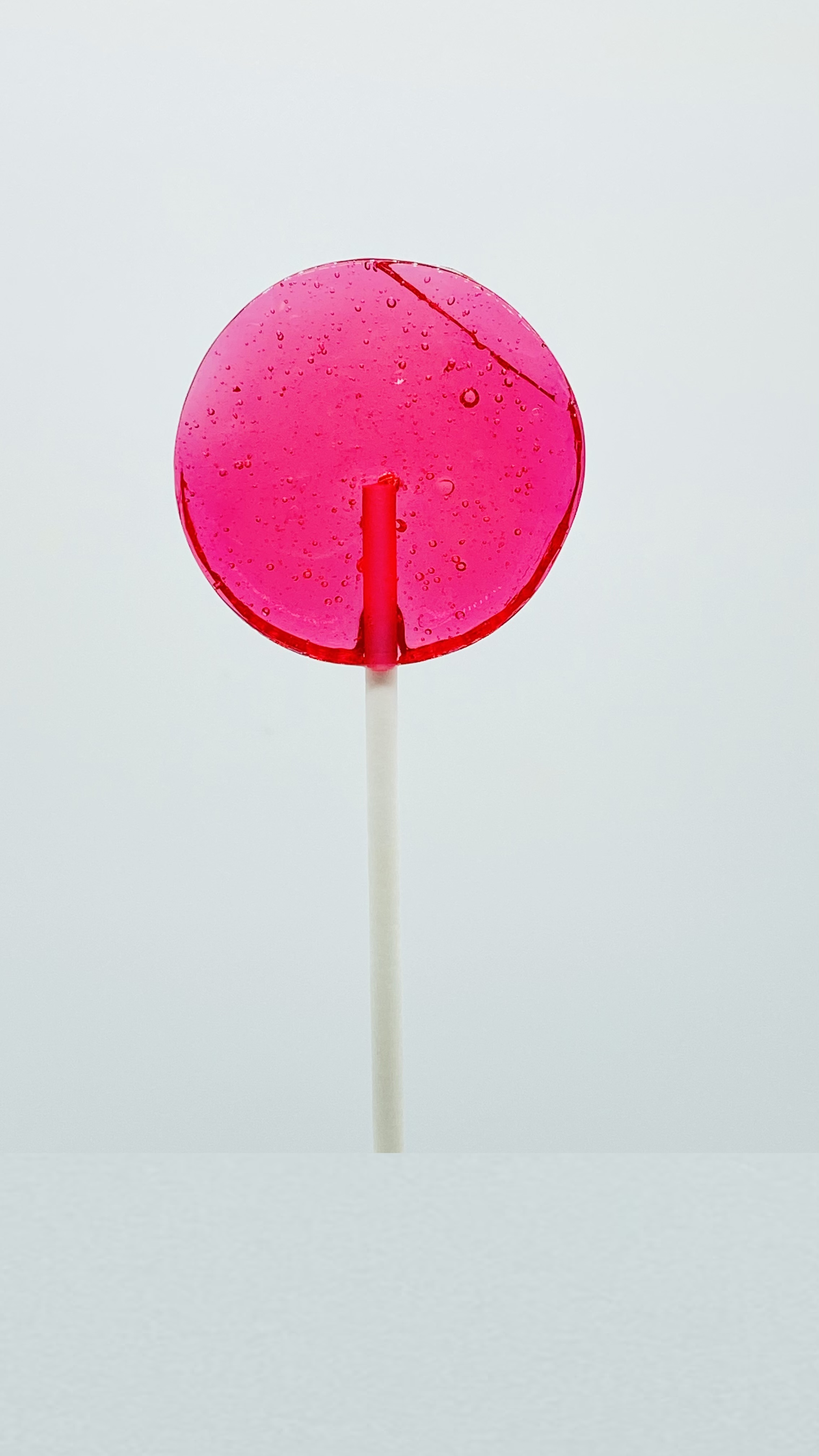 Red Beet Juice pink in hard boiled candy lollies