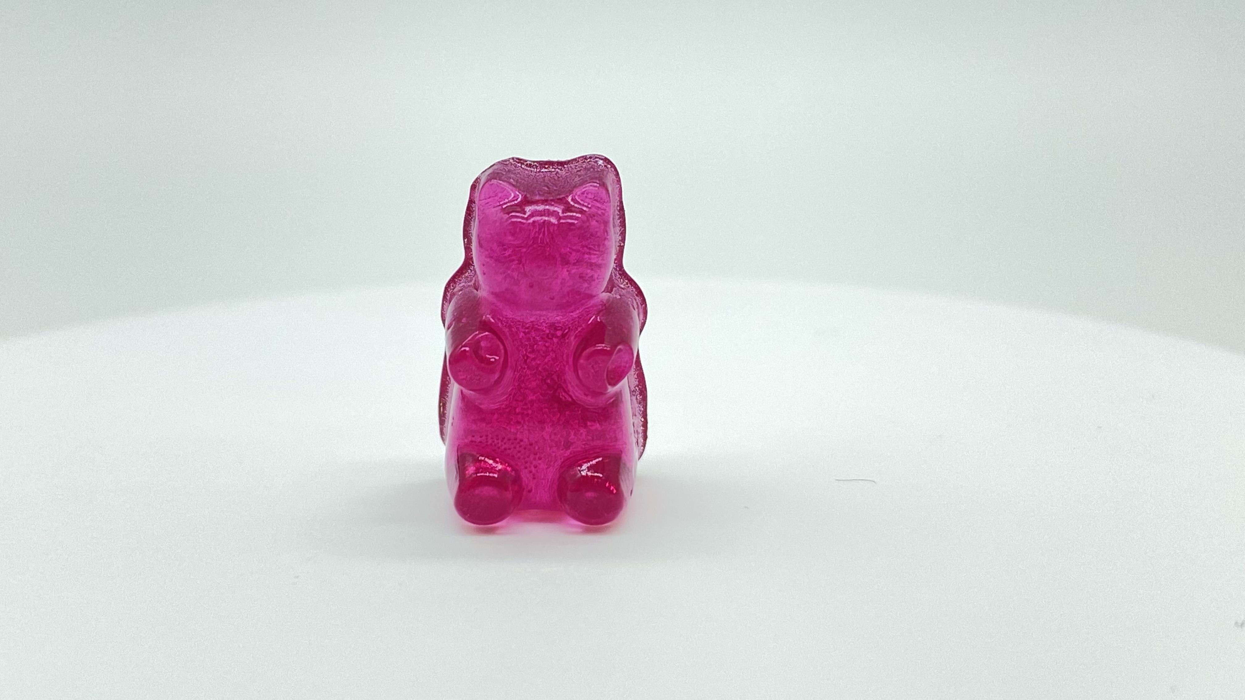 Violet pink purple Gummy bear