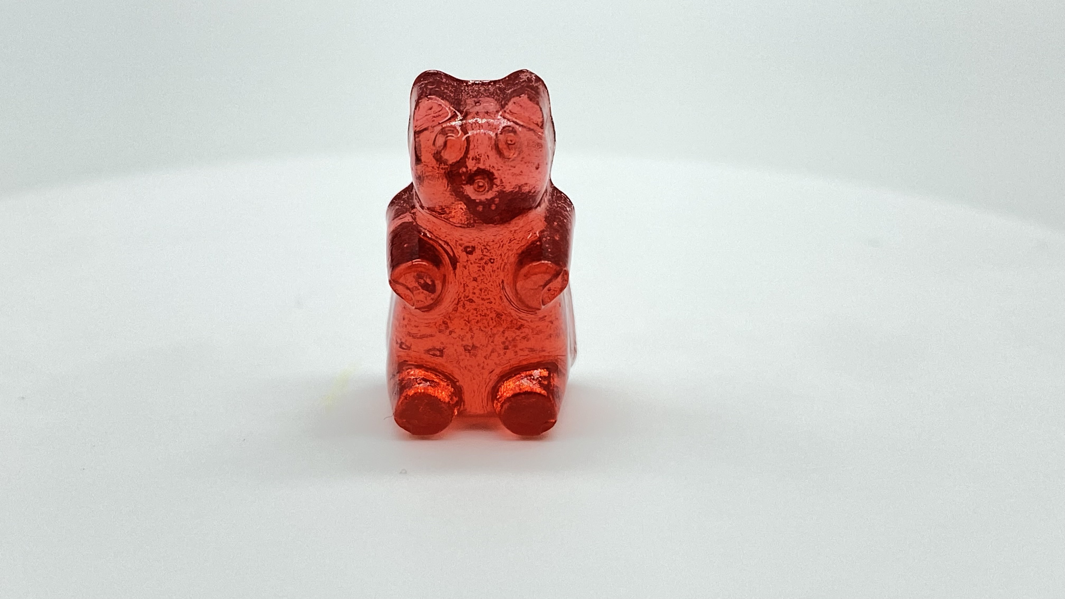 Radish red gummy bear