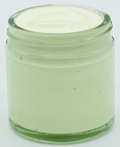 Green blend fruit prep in yoghurt