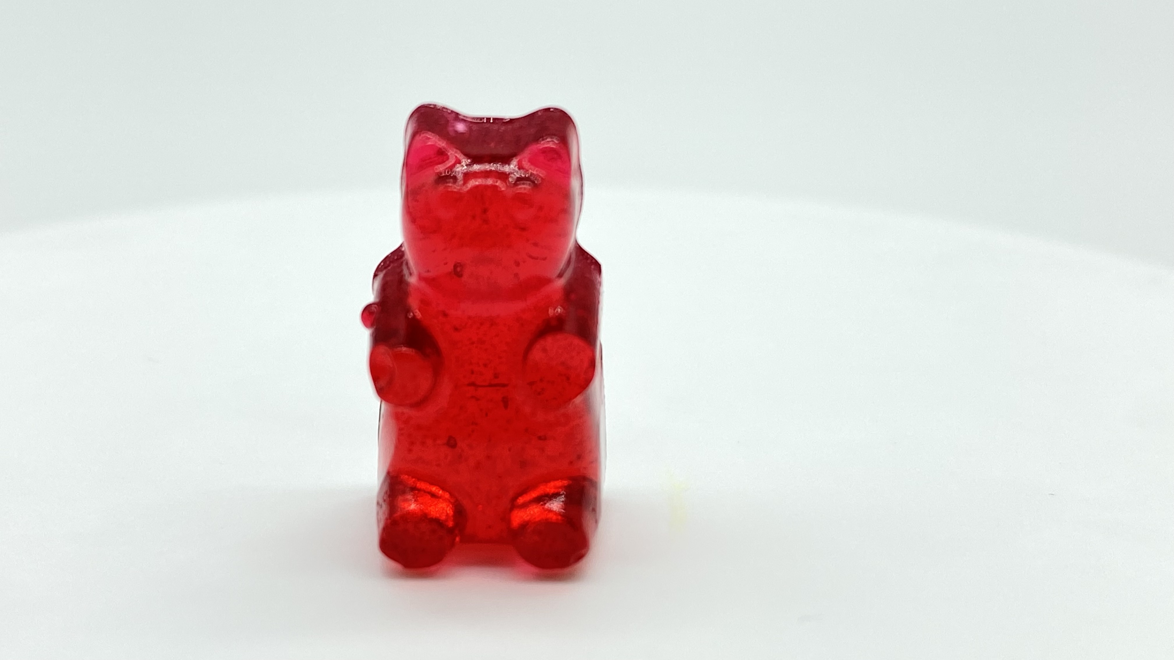 Red Carmine gummy bear