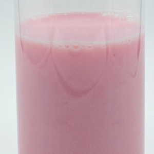 Carmine pink milk