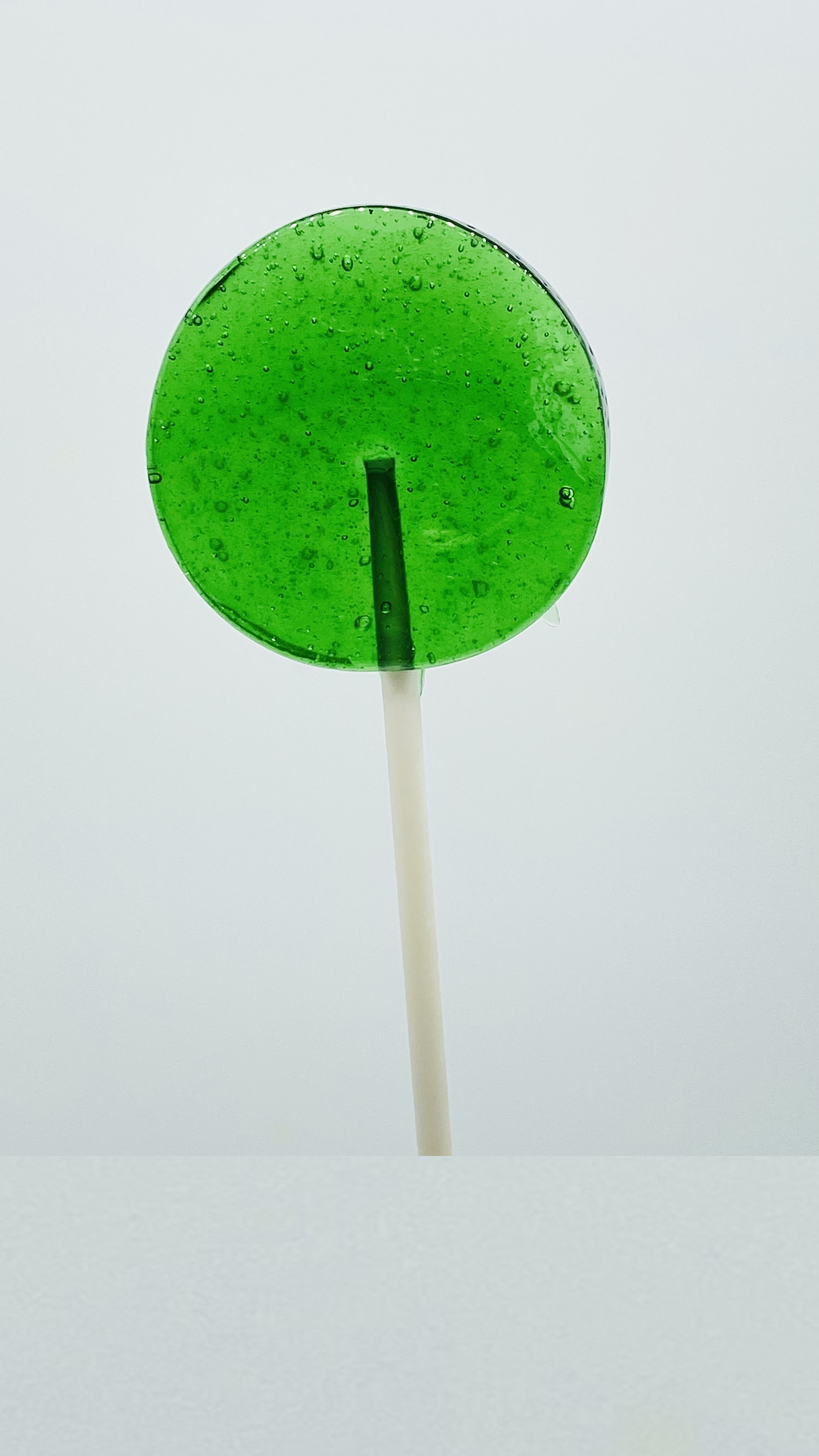 Copper Chlorophyllin green in hard boiled candy lollies