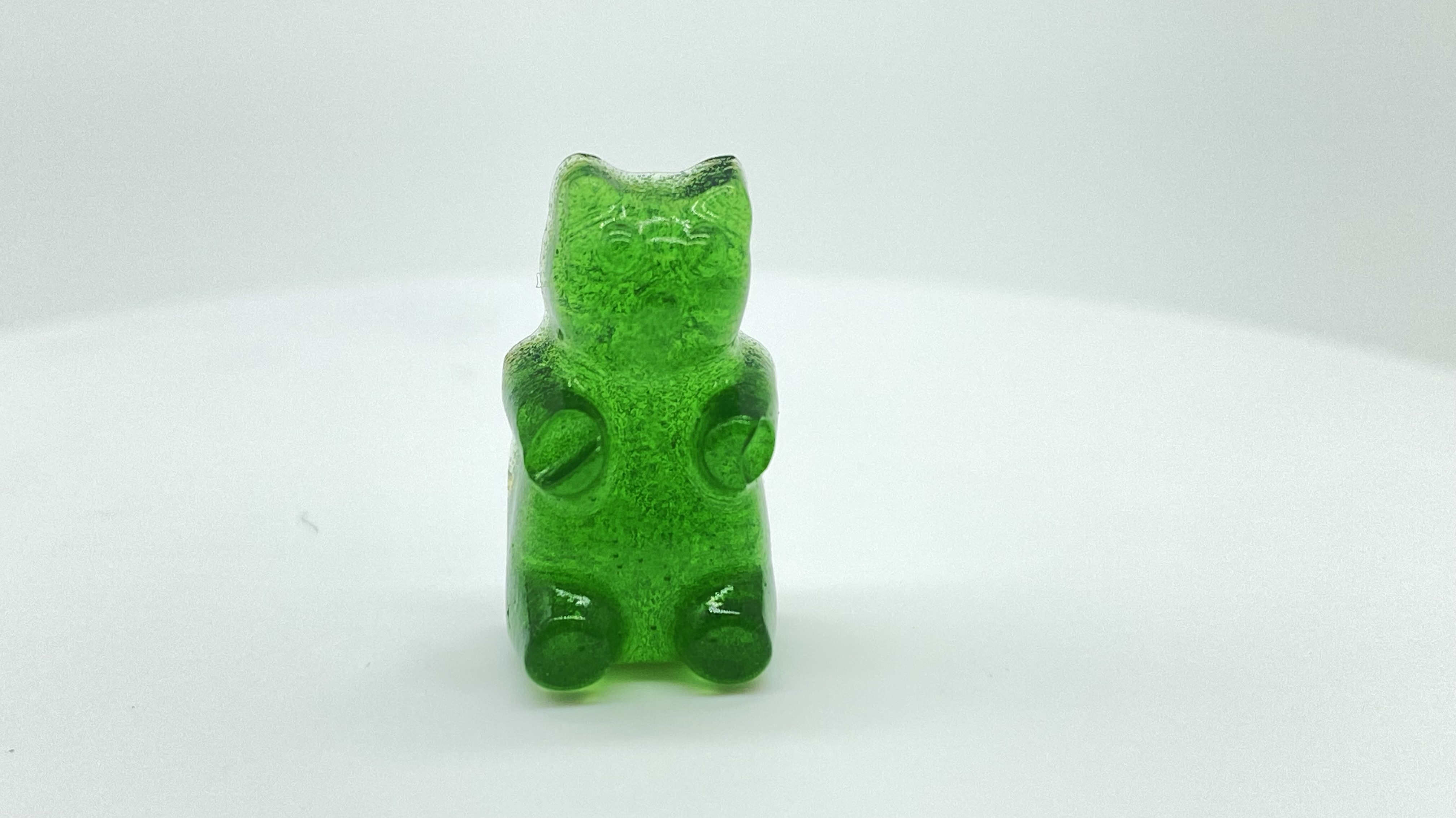 Green Copper Chloropphylin gummy bear
