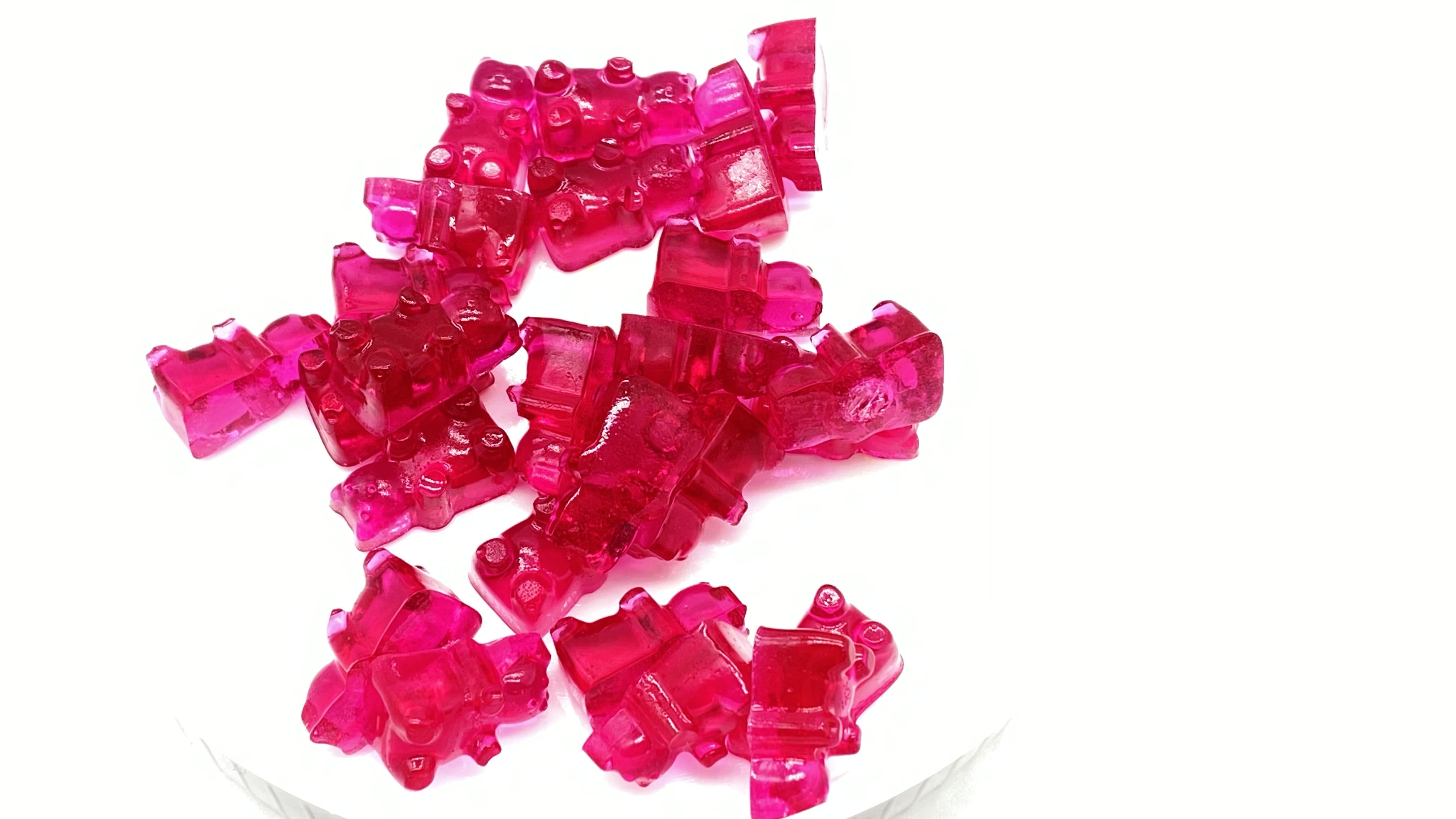 Pink red beet Extract gummy bear