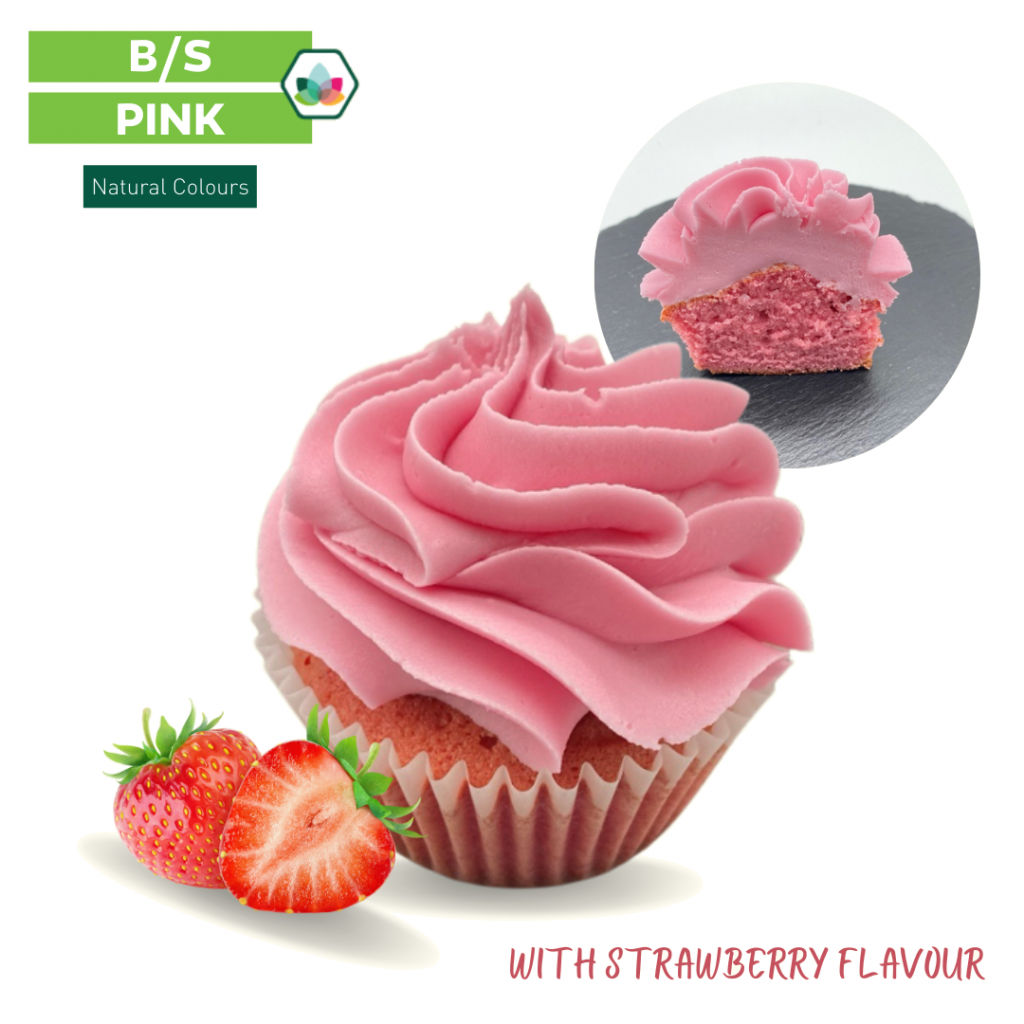 strawberry flavour pink cake