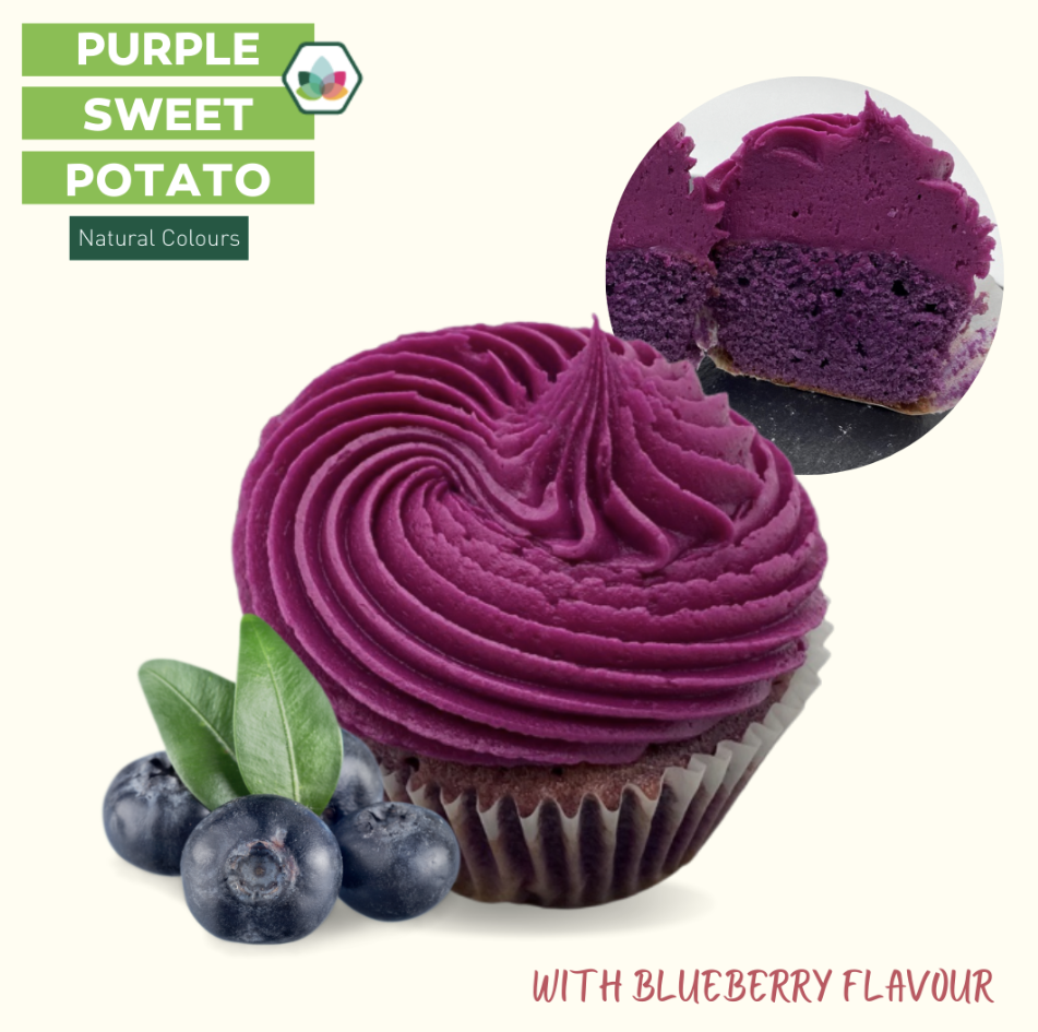 purple sweet potato in bakery application