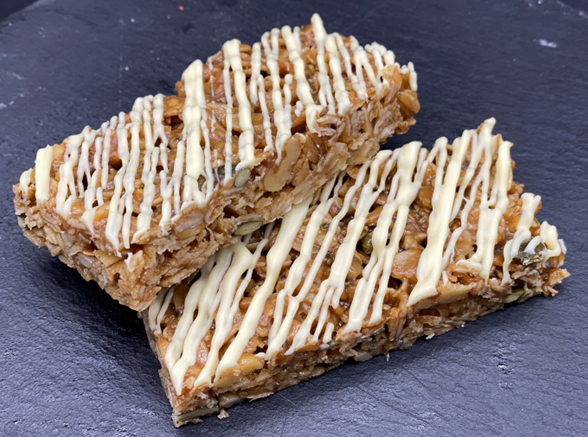 honey and cinnamon cereal bar