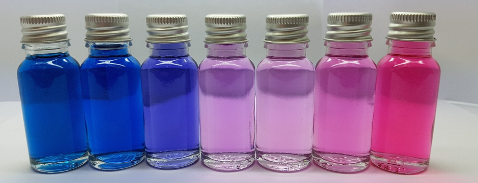 Red Cabbage Extract in different levels of pH