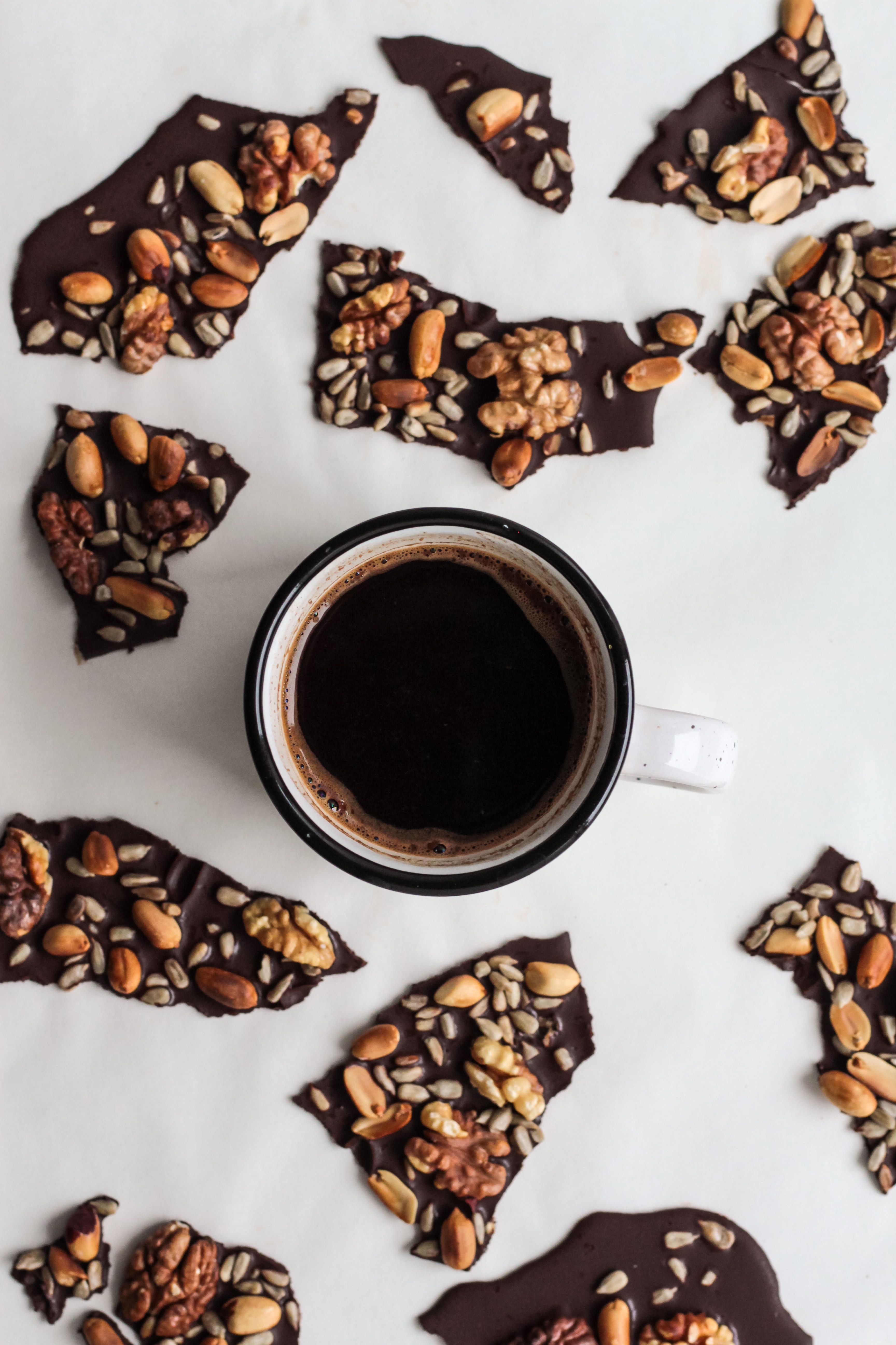 nutty chocolate