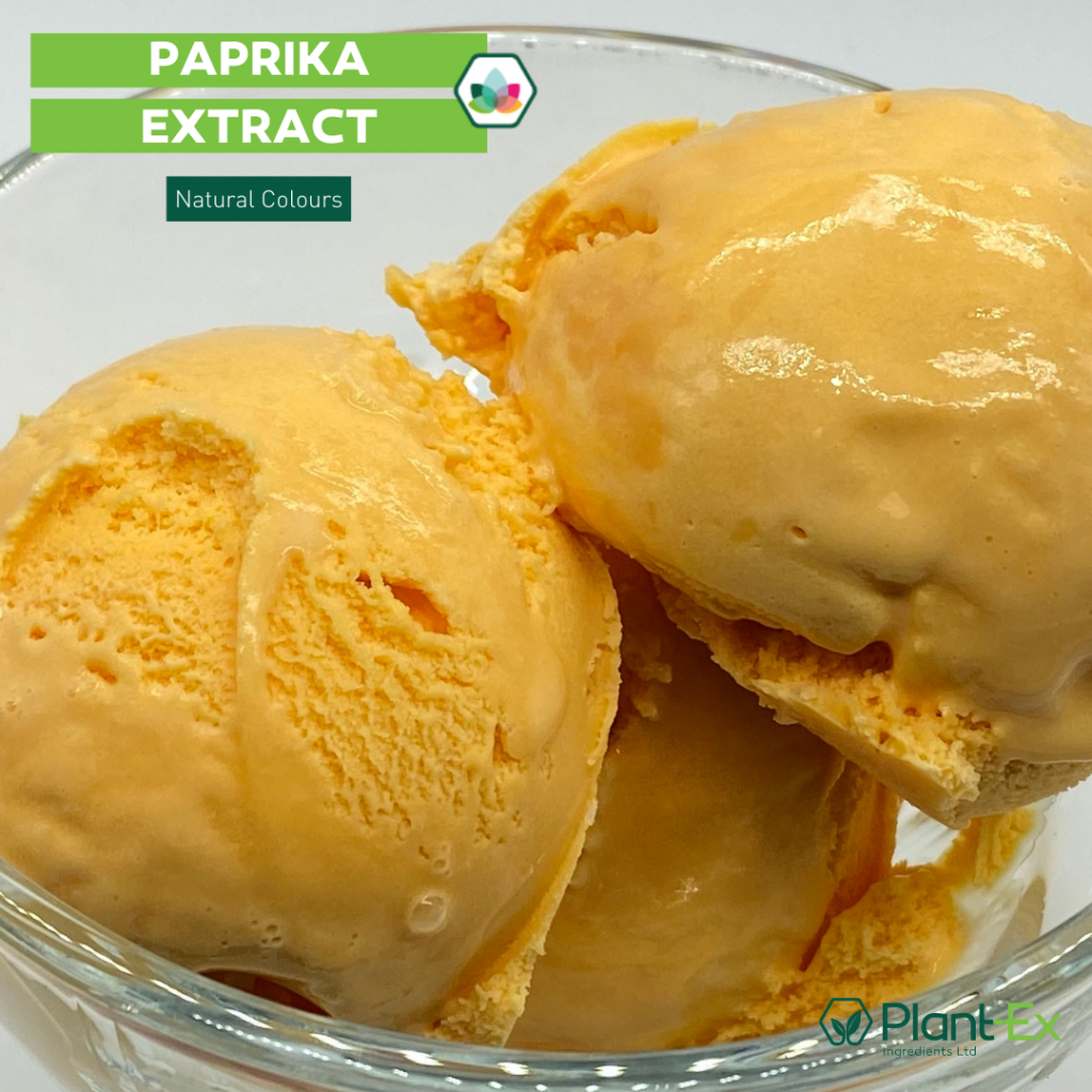 paprika extract orange coloured ice cream