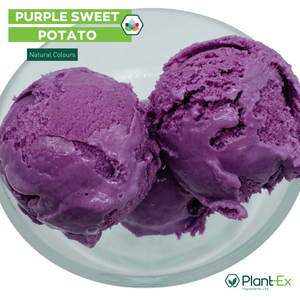 purple sweet potato ice cream