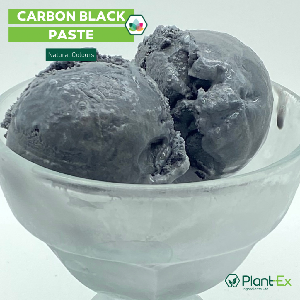 carbon black paste in ice cream