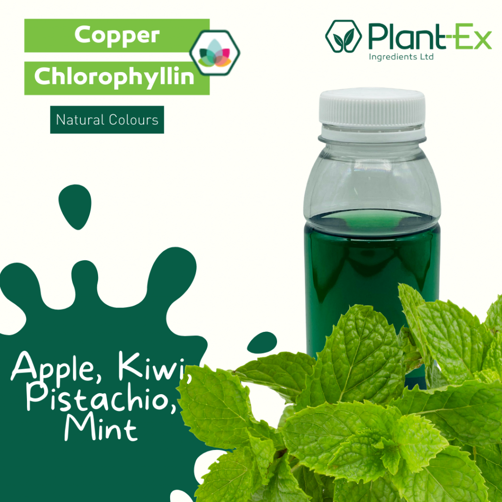 copper chlorophyllin in a green drink