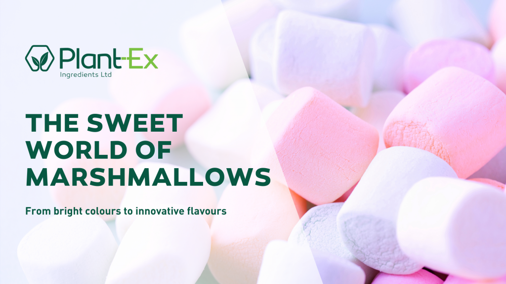 popular colours and flavours for marshmallows