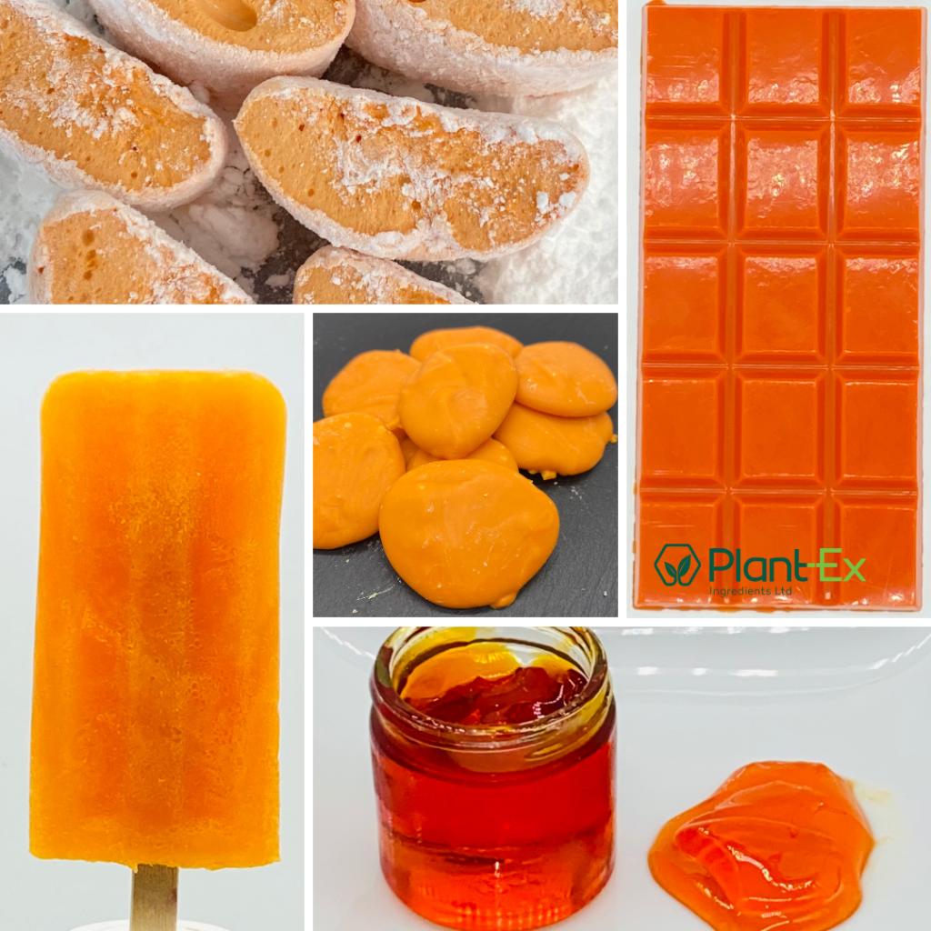 orange colour in food application 