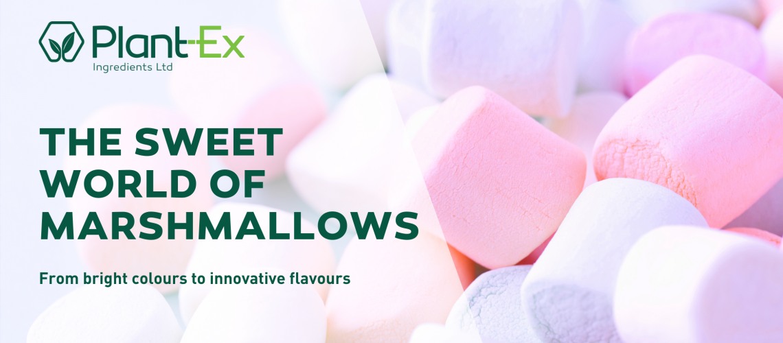 popular colours and flavours for marshmallows